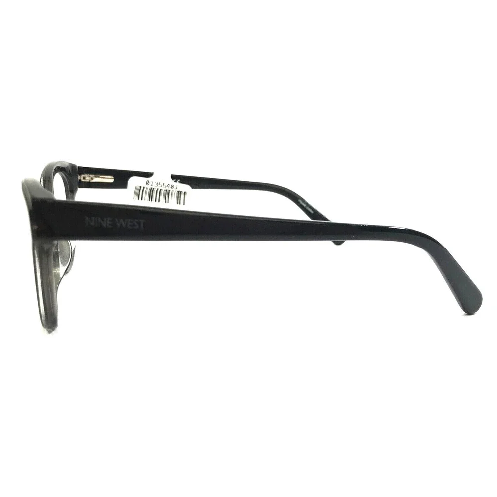 Nine West Eyeglasses Frame NW5131 030 Polished Black Gray Cat Eye 51-16-135